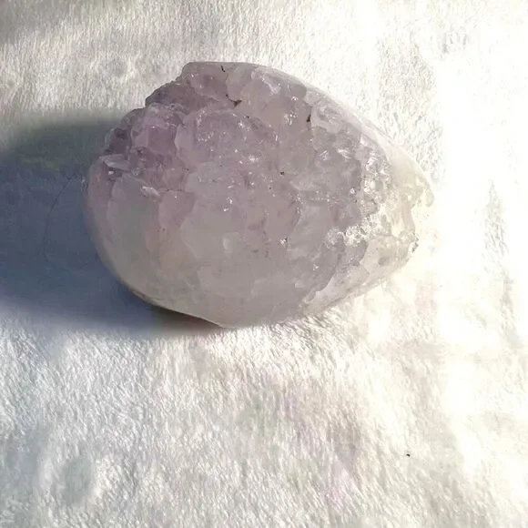Amethyst Geode Crystal Egg